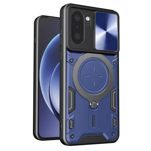 Techsuit - CamGuard Pro tok ütésálló tok - OnePlus 15R - Kék