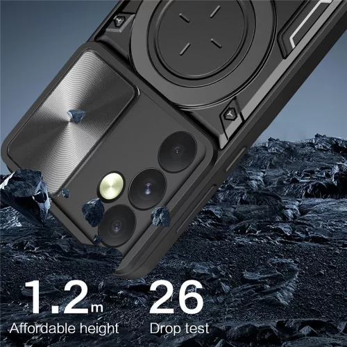 Techsuit - CamGuard Pro tok ütésálló tok - OnePlus 15R - Kék