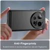 Techsuit - Carbon szilikon tok - Xiaomi 17 Ultra - Fekete