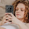Techsuit - Carbon szilikon tok - Xiaomi 17 Ultra - Fekete