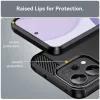 Techsuit - Carbon szilikon tok - Oppo Reno15 F / Reno15 FS 5G - Fekete