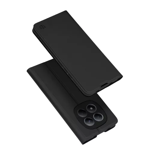 Techsuit - Magskin Book kinyitható tok - Xiaomi Redmi Note 15 Pro 4G - Fekete
