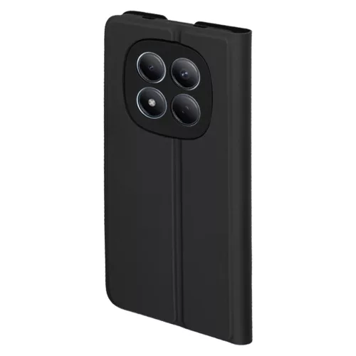 Techsuit - Magskin Book kinyitható tok - Xiaomi Redmi Note 15 Pro 4G - Fekete