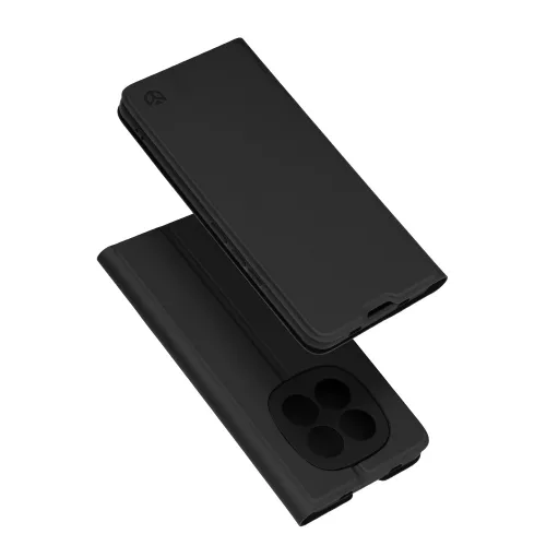 Techsuit - Magskin Book kinyitható tok - Xiaomi Redmi Note 15 Pro 4G - Fekete