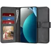 Techsuit - Diary Book kinyitható tok - Xiaomi Redmi Note 15 Pro 4G - Fekete