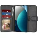 Techsuit - Diary Book kinyitható tok - Xiaomi Redmi Note 15 Pro 4G - Fekete