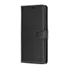 Techsuit - Leather Folio kinyitható tok - Xiaomi Redmi Note 15 Pro 4G - Fekete