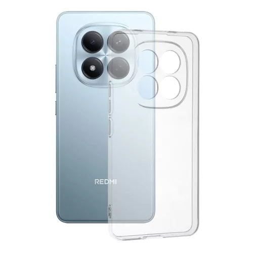 Techsuit - Clear Silicone tok - Xiaomi Redmi Note 15 Pro 4G - Átlátszó