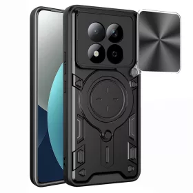   Techsuit - CamGuard Pro ütésálló tok - Xiaomi Redmi Note 15 Pro 4G - Fekete