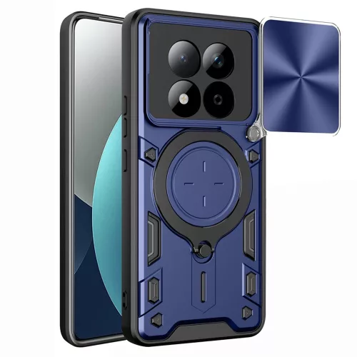 Techsuit - CamGuard Pro ütésálló tok - Xiaomi Redmi Note 15 Pro 4G - Kék