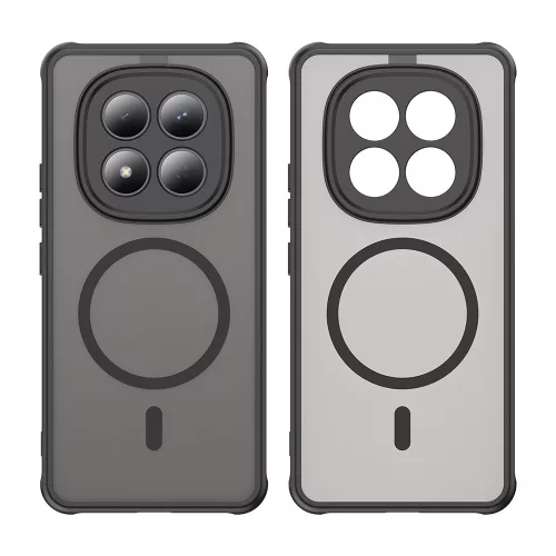 Techsuit - HaloFrost II MagSafe tok - Xiaomi Redmi Note 15 Pro 4G - Fekete