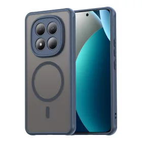   Techsuit - HaloFrost II MagSafe tok - Xiaomi Redmi Note 15 Pro 4G - Sötétkék