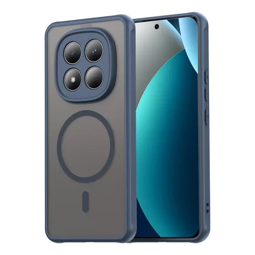 Techsuit - HaloFrost II MagSafe tok - Xiaomi Redmi Note 15 Pro 4G - Sötétkék