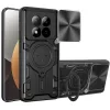 Techsuit - CamGuard Pro tok ütésálló tok - Xiaomi Redmi Note 15 Pro 5G - Fekete