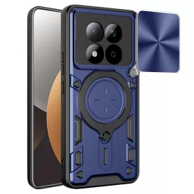   Techsuit - CamGuard Pro ütésálló tok - Xiaomi Redmi Note 15 Pro 5G - Kék