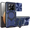 Techsuit - CamGuard Pro tok ütésálló tok - Xiaomi Redmi Note 15 Pro 5G - Kék