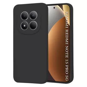   Techsuit - SoftFlex szilikon tok - Xiaomi Redmi Note 15 Pro 5G - Fekete
