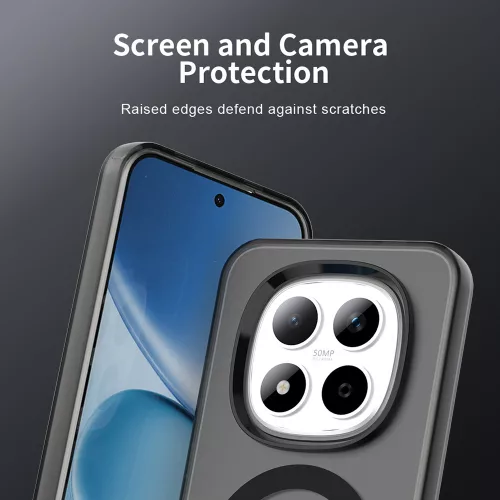 Techsuit - CandyCase MagSafe tok - Xiaomi Redmi Note 15 Pro 5G - Fekete