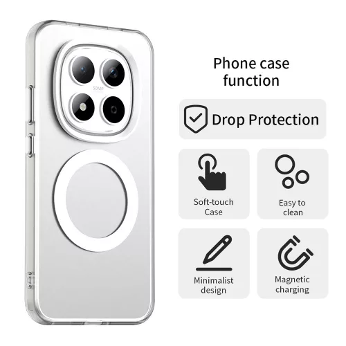 Techsuit - CandyCase MagSafe tok - Xiaomi Redmi Note 15 Pro 5G - Fehér