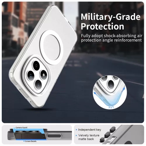 Techsuit - CandyCase MagSafe tok - Xiaomi Redmi Note 15 Pro 5G - Fehér