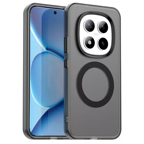 Techsuit - CandyCase MagSafe tok - Xiaomi Redmi Note 15 Pro+ 5G / Poco M8 Pro 5G - Fekete
