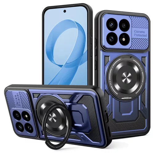 Techsuit - RuggedCam ütésálló tok - Xiaomi Poco F8 Pro - Kék