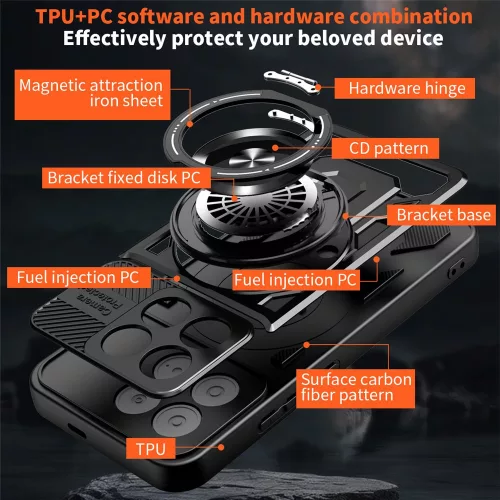 Techsuit - RuggedCam - Xiaomi Poco F8 Pro - Blue