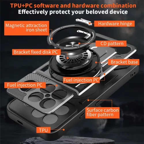 Techsuit - RuggedCam - Xiaomi Poco F8 Ultra - Black