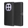 Techsuit - Leather Folio kinyitható tok - Xiaomi Redmi Note 15 5G / Note 15 4G / Poco M8 5G - Fekete