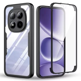   Techsuit - ColorVerse 360 tok kijelzővédővel - Xiaomi Redmi Note 15 Pro 5G - Fekete