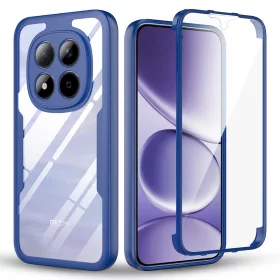   Techsuit - ColorVerse 360 tok kijelzővédővel - Xiaomi Redmi Note 15 Pro 5G - Kék