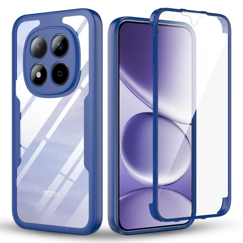Techsuit - ColorVerse 360 tok kijelzővédővel - Xiaomi Redmi Note 15 Pro 5G - Kék