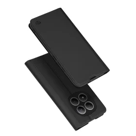   Techsuit - Magskin Book kinyitható tok - Xiaomi Redmi Note 15 Pro+ 5G / Poco M8 Pro 5G - Fekete