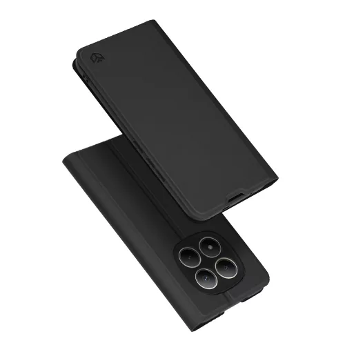 Techsuit - Magskin Book kinyitható tok - Xiaomi Redmi Note 15 Pro+ 5G / Poco M8 Pro 5G - Fekete