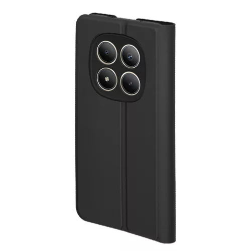 Techsuit - Magskin Book kinyitható tok - Xiaomi Redmi Note 15 Pro+ 5G / Poco M8 Pro 5G - Fekete