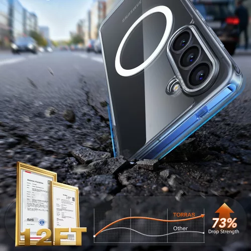 Torras - Guardian Magnetic Series - Samsung Galaxy S26 - Clear