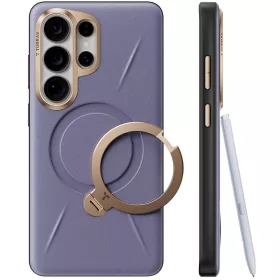   Torras - QPRO Leather Series - Samsung Galaxy S26 Ultra - Dark Purple