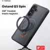Torras - Ostand Spin Series tok - Samsung Galaxy S26 Plus - Fekete