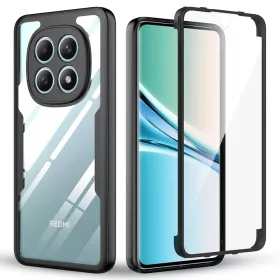   Techsuit - ColorVerse 360 tok kijelzővédővel - Xiaomi Redmi Note 15 4G - Fekete