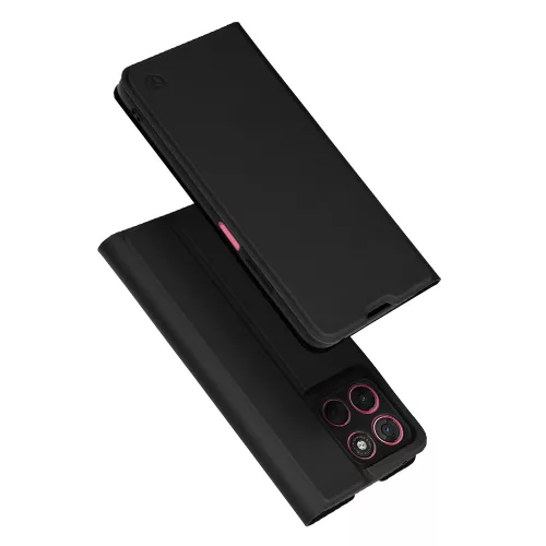 Techsuit - Magskin Book - Motorola Moto G57 Power / G67 Power - Black