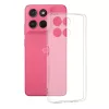 Techsuit - Clear Silicone tok - Motorola Moto G57 Power / G67 Power - Átlátszó