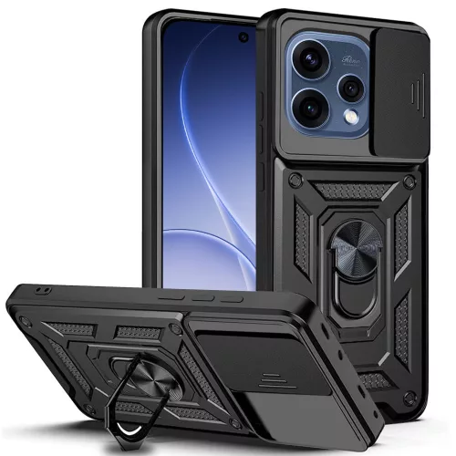 Techsuit - CamShield ütésálló tok - Oppo Reno15 - Fekete