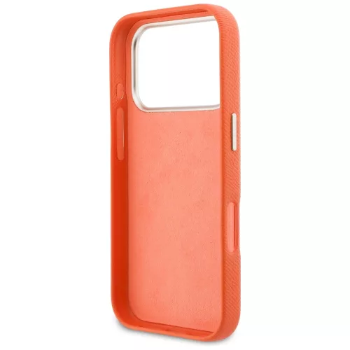 Guess - Keménytok Logó (GUHCP17X5PS4RGGO) - iPhone 17 Pro Max - Narancssárga
