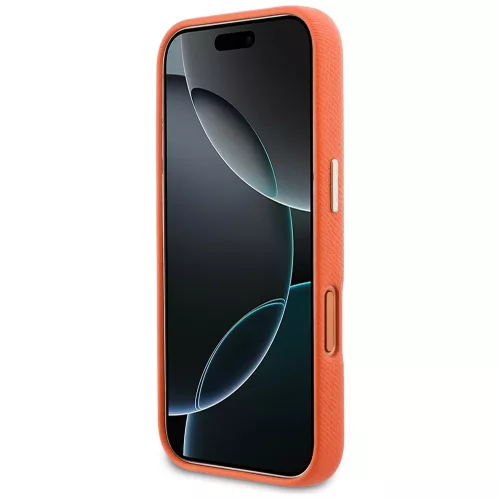 Guess - Keménytok Logó (GUHCP17X5PS4RGGO) - iPhone 17 Pro Max - Narancssárga