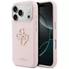 Guess - Keménytok Logó (GUHCP17L5PS4RGGP) - iPhone 17 Pro - Rózsaszín