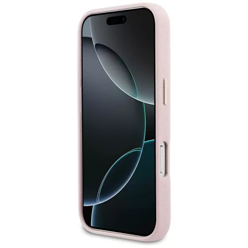 Guess - Keménytok Logó (GUHCP17L5PS4RGGP) - iPhone 17 Pro - Rózsaszín