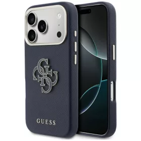   Guess - Keménytok Logó (GUHCP17L5PS4RGGB) - iPhone 17 Pro - Kék