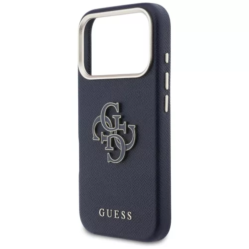 Guess - Keménytok Logó (GUHCP17L5PS4RGGB) - iPhone 17 Pro - Kék
