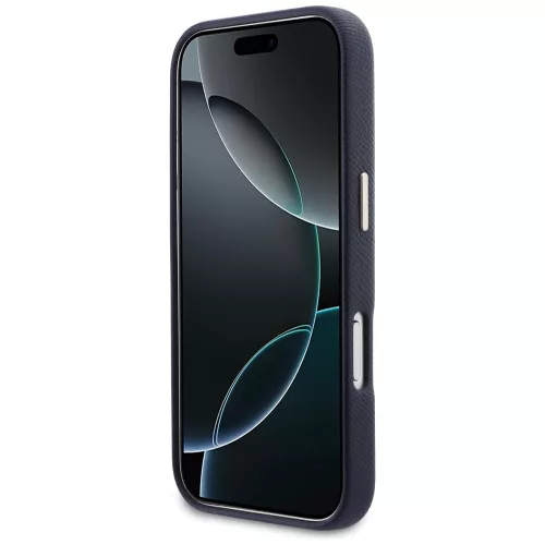 Guess - Keménytok Logó (GUHCP17L5PS4RGGB) - iPhone 17 Pro - Kék