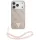 Guess - Keménytok 4G Pántos Háromszög Logó MagSafe (GUHMP17LP4TSDPPSP) - iPhone 17 Pro - Rózsaszín